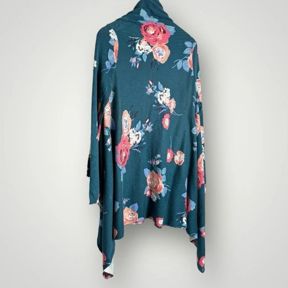 Matilda Jane | Cozy Days Open Cardigan Waterfall Floral Long Sleeve - Picture 5 of 7